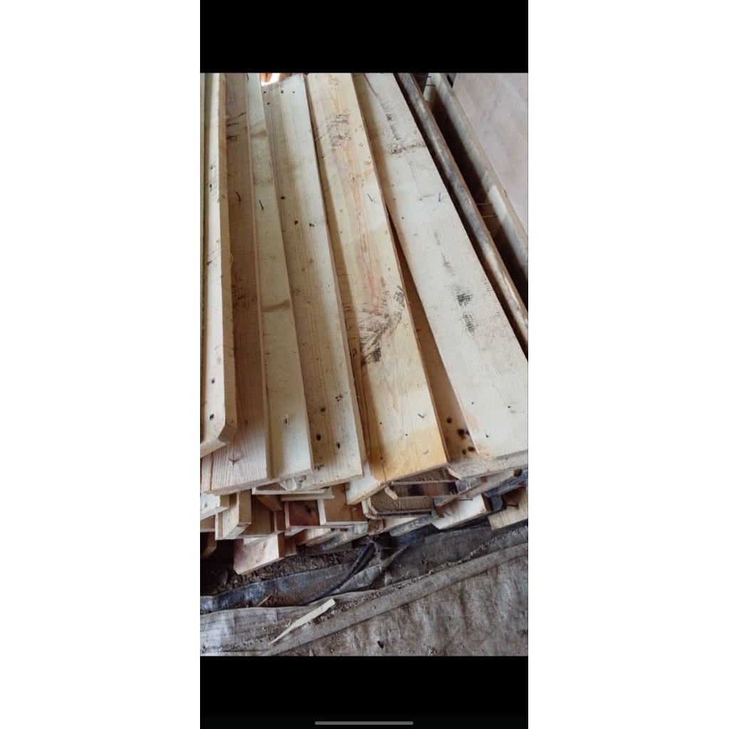 kayu palet papan jati belanda panjang 100cm belum serut halus- Pilihan Kayu Berkualitas dan Kuat