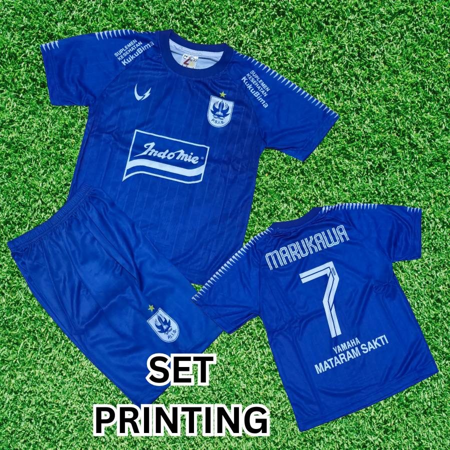 setelan bola anak psis semarang /baju bola psis fortez/setelan bola anak psis semarang marukawa