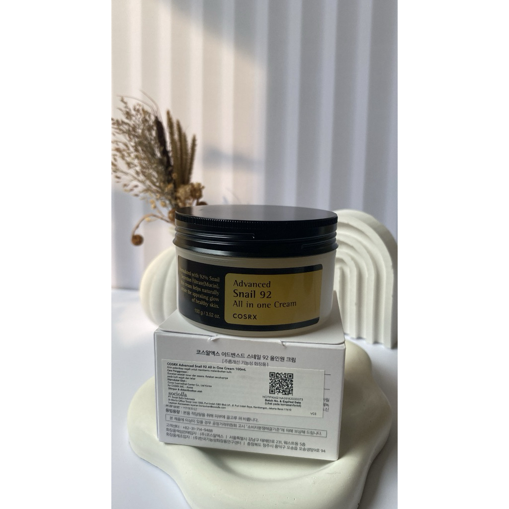 New Exp 2027 Cosrx Pelembab Lendir Siput, Hydrating & Repair Skin, Moisturizer