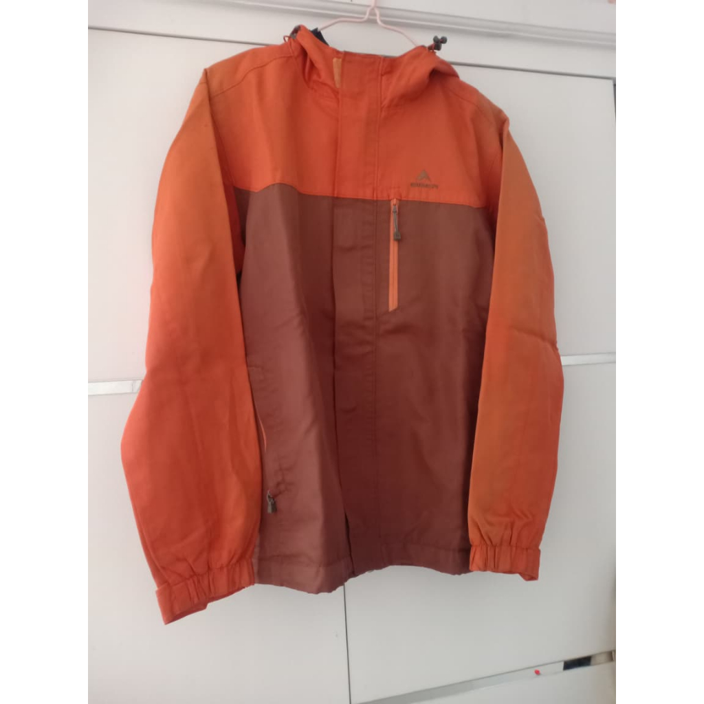 [PRELOVED] Jaket EIGER Original Orange coklat