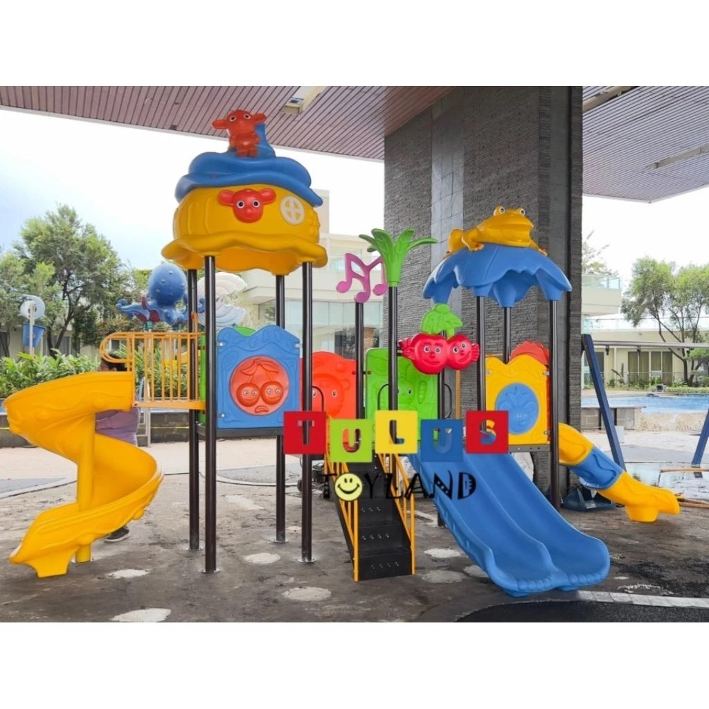 Playground anak Playhouse, Outdoor Playground Set indoor Playground Set, Perosotan anak Mainan Anak