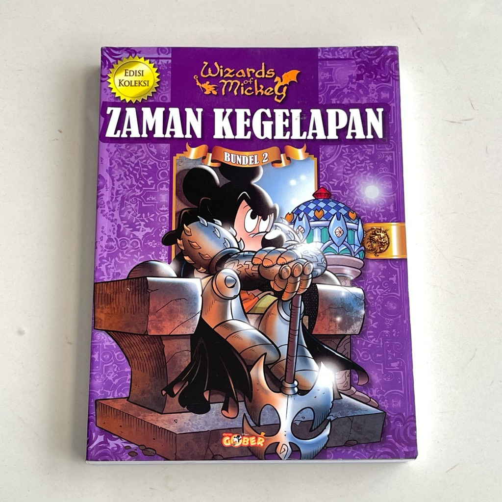 KOMIK WIZARDS OF MICKEY PAMAN GOBER ZAMAN KEGELAPAN BUNDEL 2 EDISI KOLEKSI