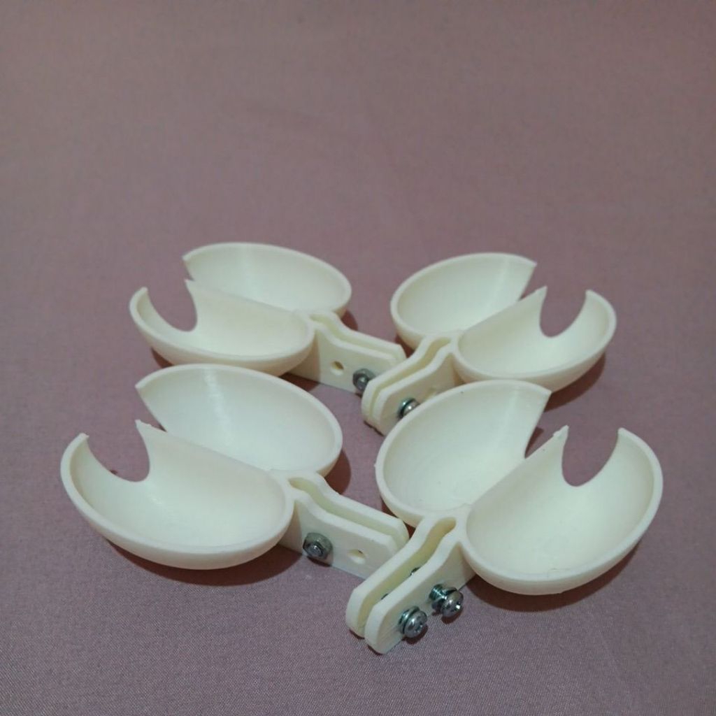 1 Set Sudu Turbin Pelton Turbin Air 12 Pcs