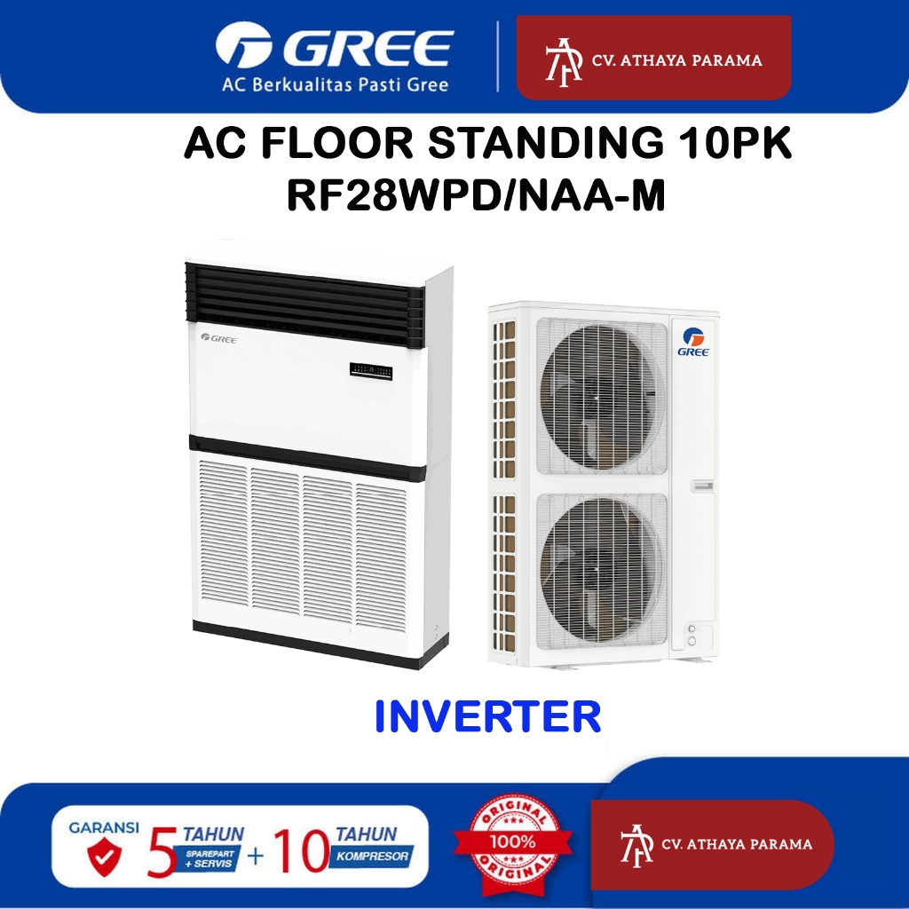AC GREE GREE RF28WPD/NA-M FLOOR STANDING 10 PK ( INVERTER)