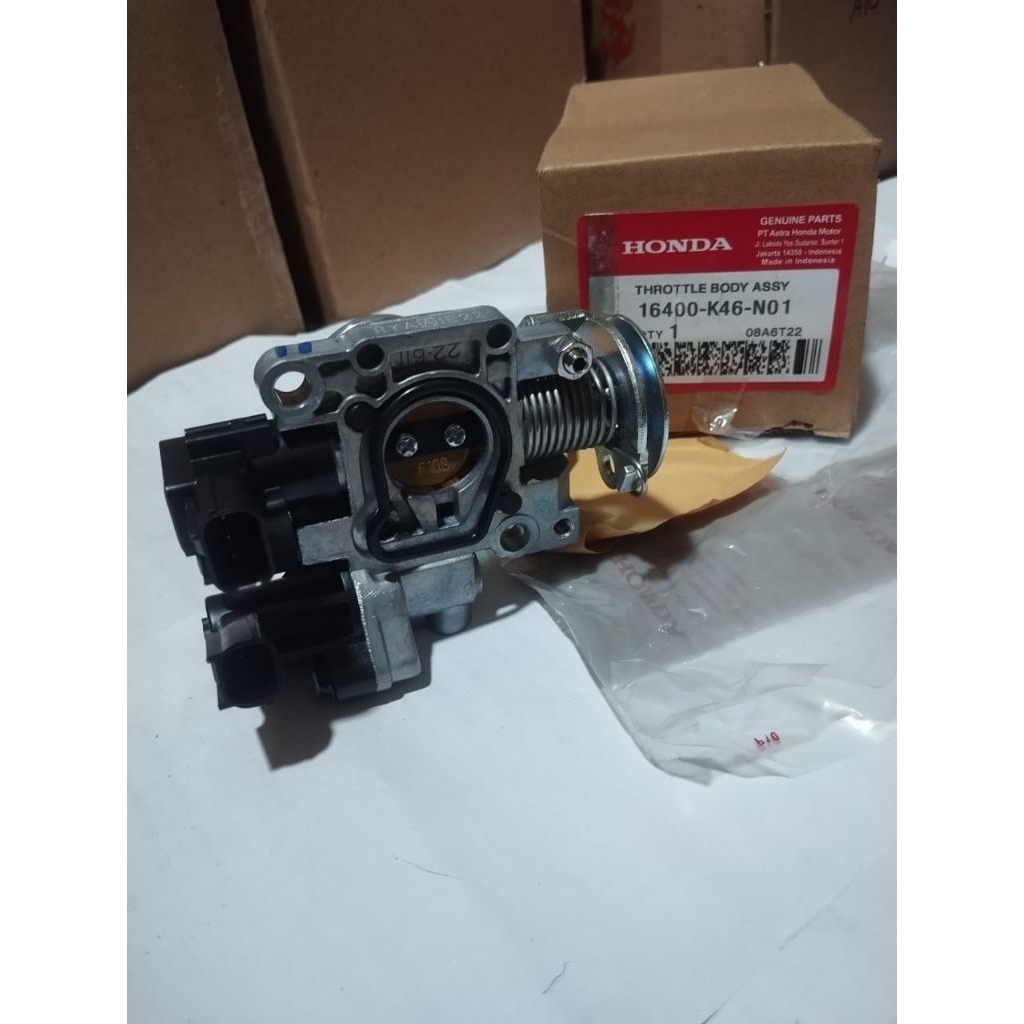 THROTTLE BODY ASSY BEAT FI, SCCOPY FI, VARIO 110 FI NON LED (K46-NO1)