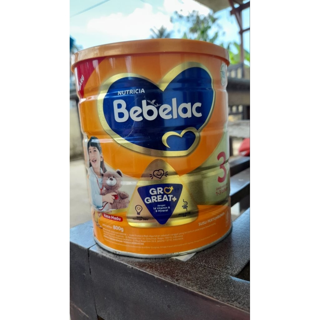 Kaleng Bekas Susu Bebelac