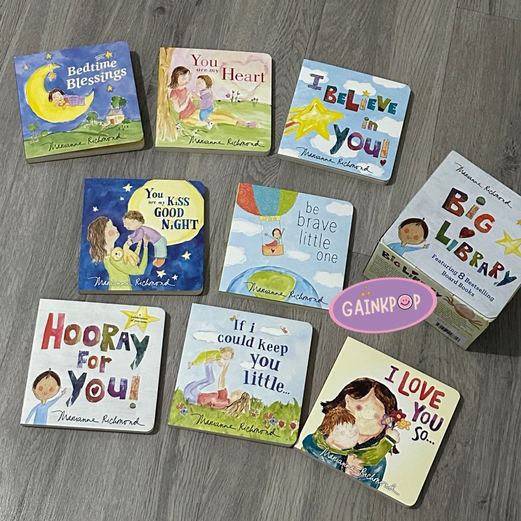 [sharing] Big Library Marianne Richmond Buku anak import | I love you so | If I could keep you littl