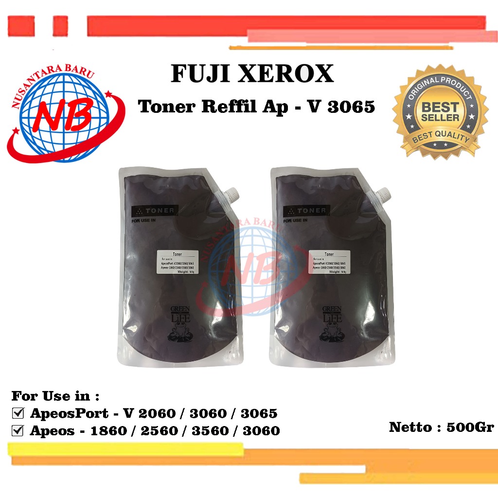 Toner Reffil Fuji Xerox ApeosPort - V 2060 / 3060 / 3065