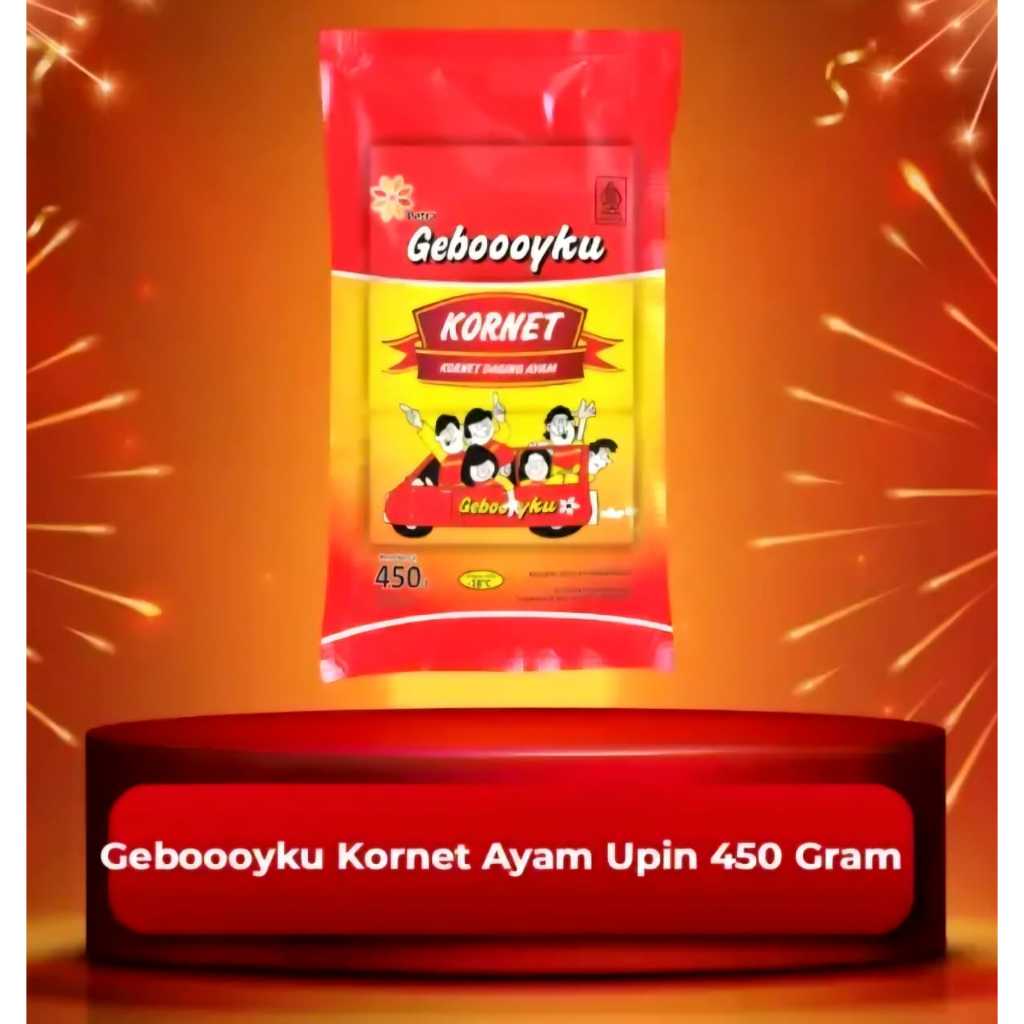 GEBOOOYKU Kornet Ayam 450gr