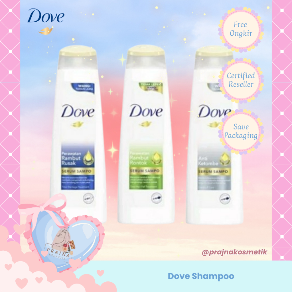 Dove Serum Shampoo Perawatan Rambut / 135ML
