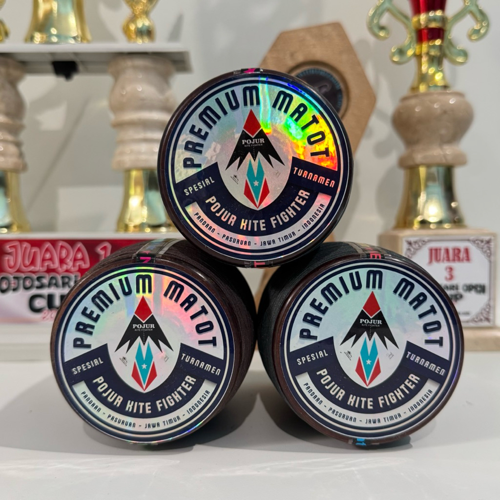 Gelasan Senar Mati Total Matot 022 023 Bahan Abu 6000 Yard Super Turnament