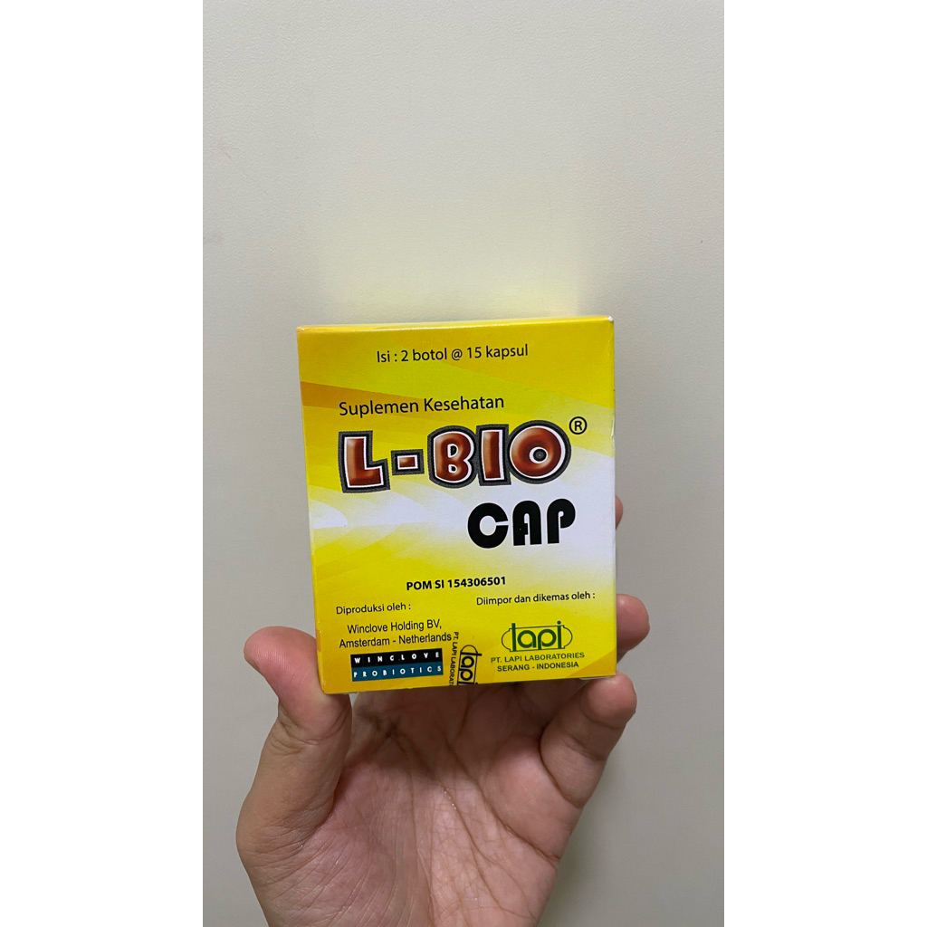 L BIO CAP Probiotik 15 kapsul / 1 Botol