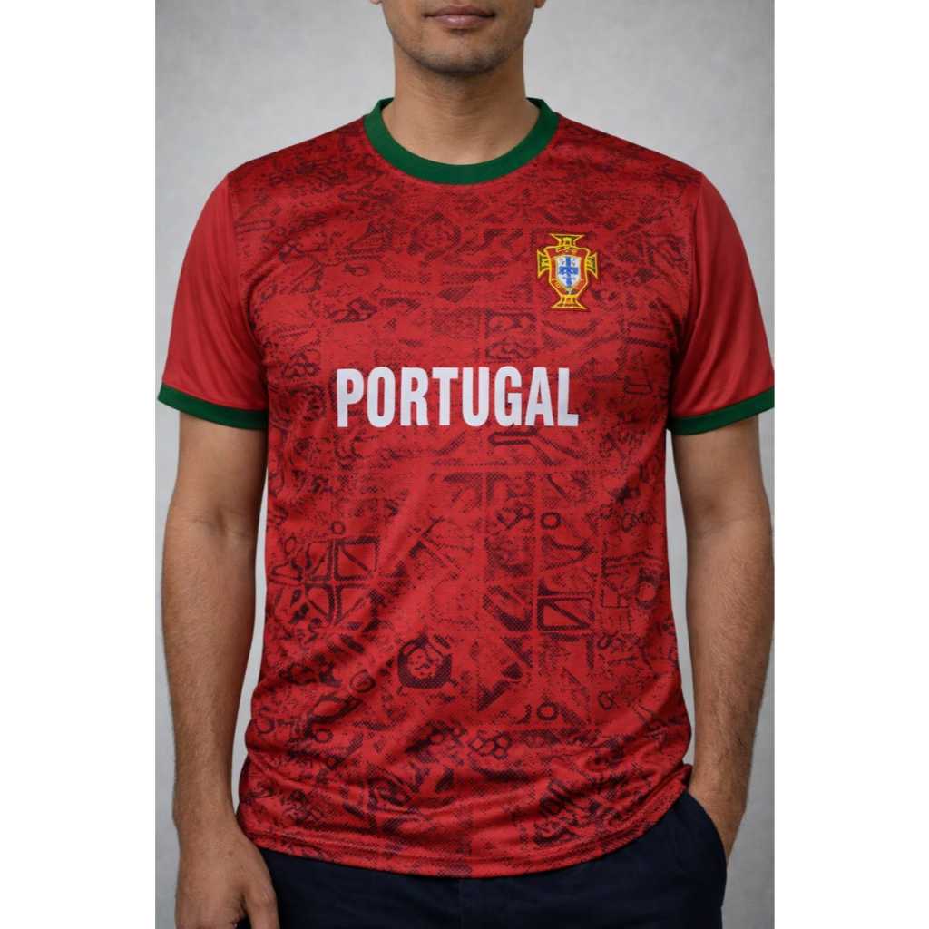 V_STORE - JERSEY BOLA DEWASA LENGAN PENDEK PORTUGAL TERBARU