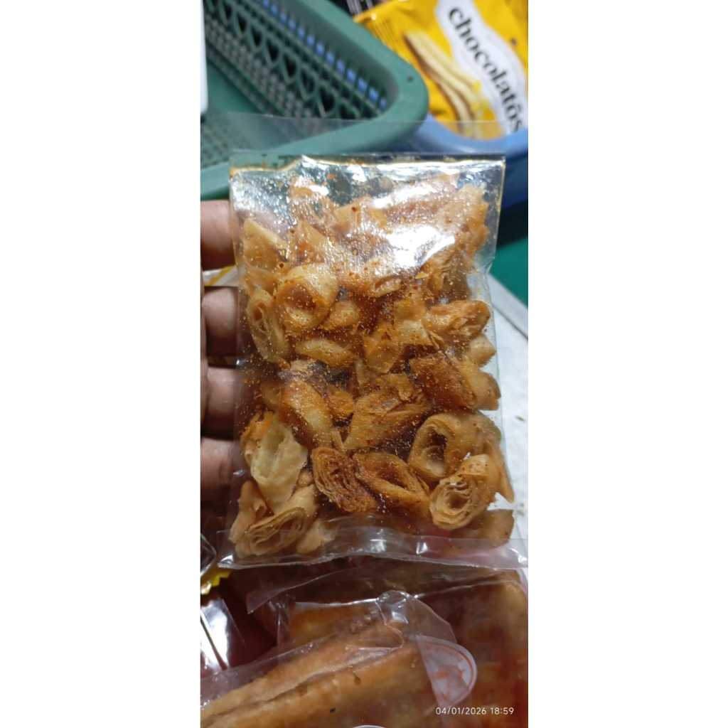 Lumpia Kering Krispy 1kg Original / Pedas