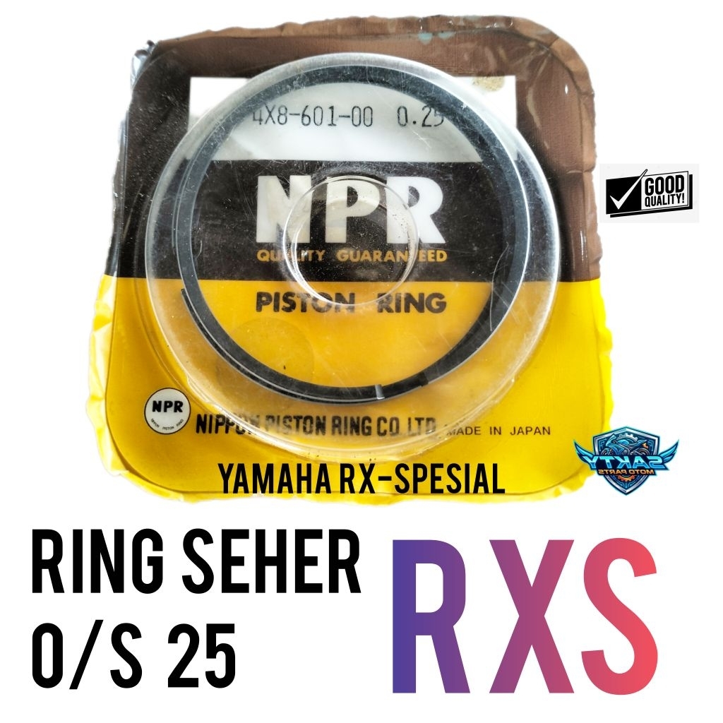 Ring Seher Yamaha RX-Spesial, RXS o/s: 25 NPR
