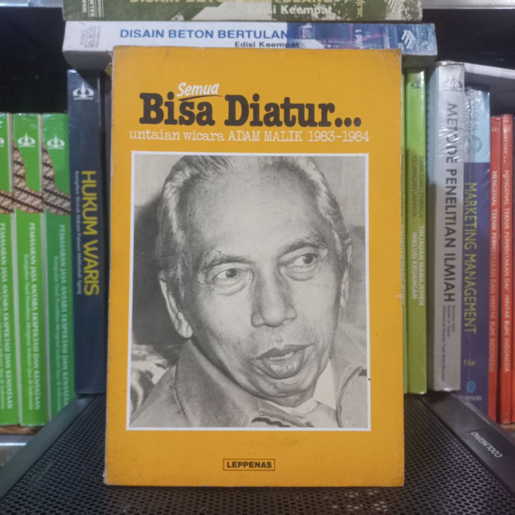 ORIGINAL Semua Bisa Diatur Untaian Wicara Adam Malik.