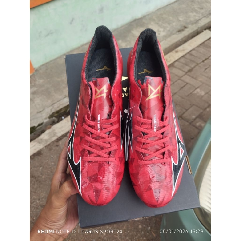 SEPATU BOLA MIZUNO ALPHA II JAPAN  FG