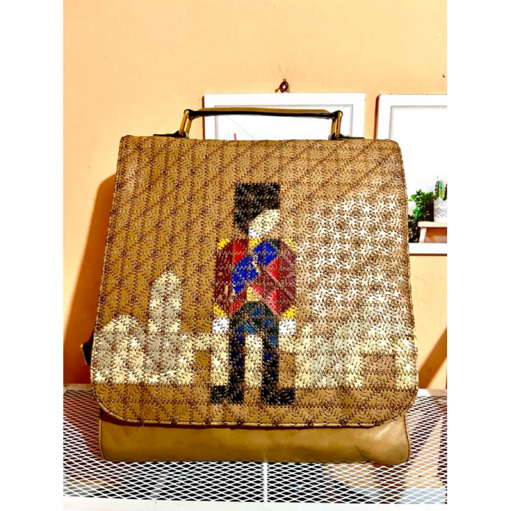 lapalette Cupcake Ransel Kulit Asli