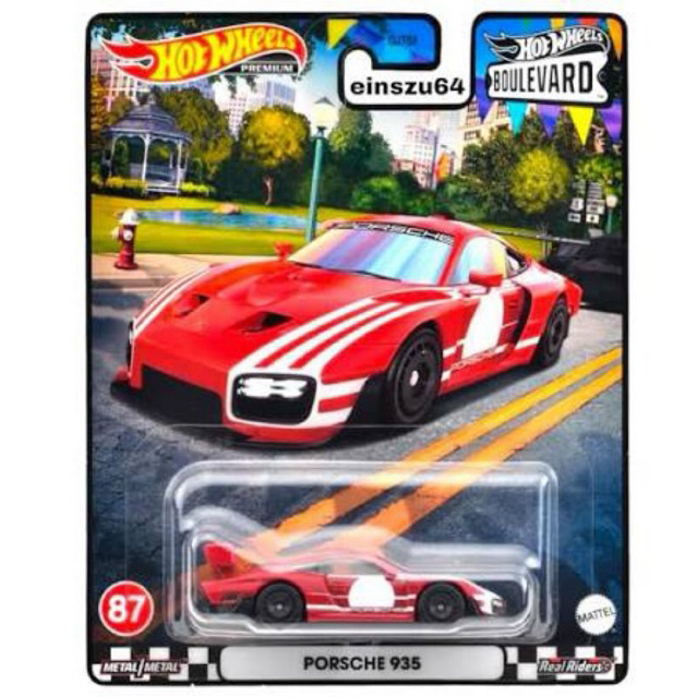 HOTWHEELS PREMIUM BOULEVARD PORSCHE 935