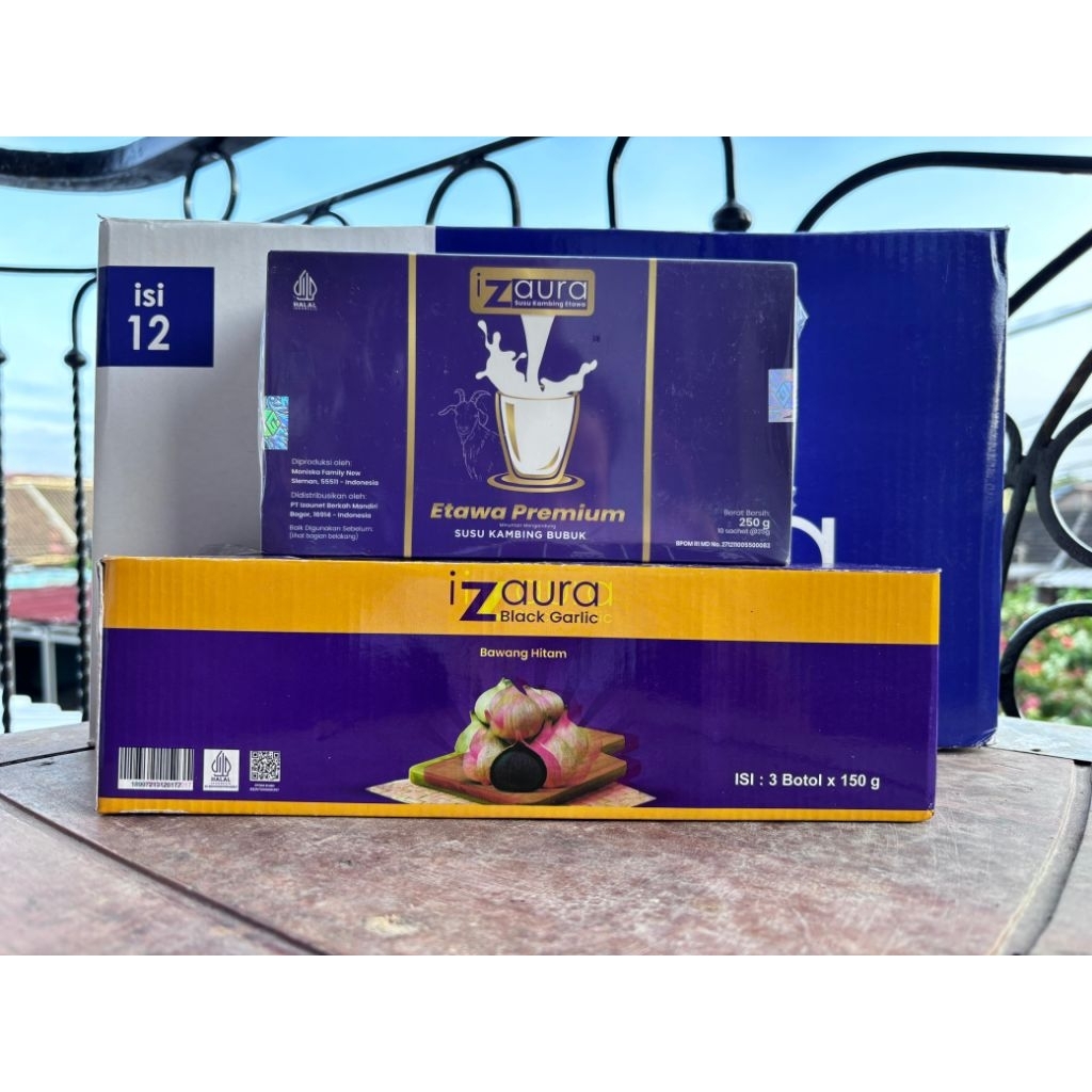 Susu etawa premium dari izaura - 250gram- 1dus