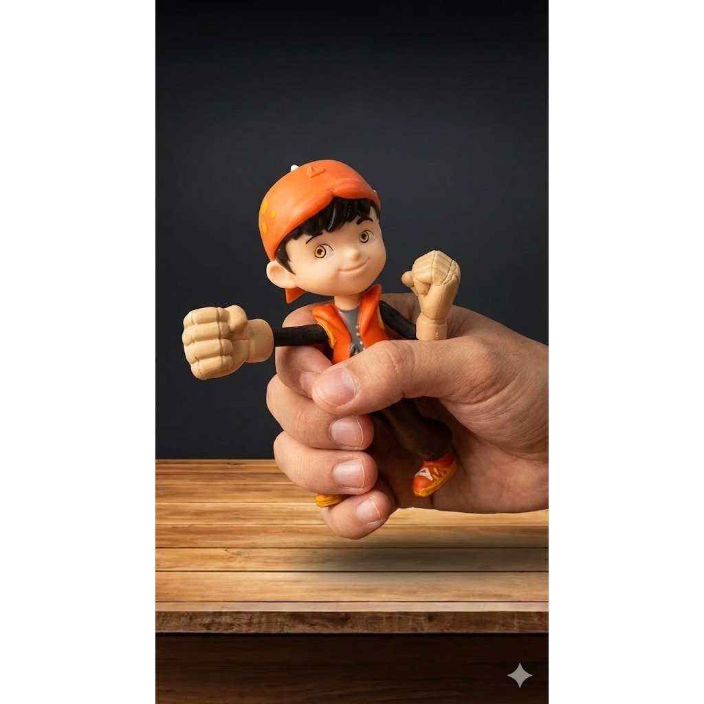 Mainan Action Figure Boboiboy Tanah