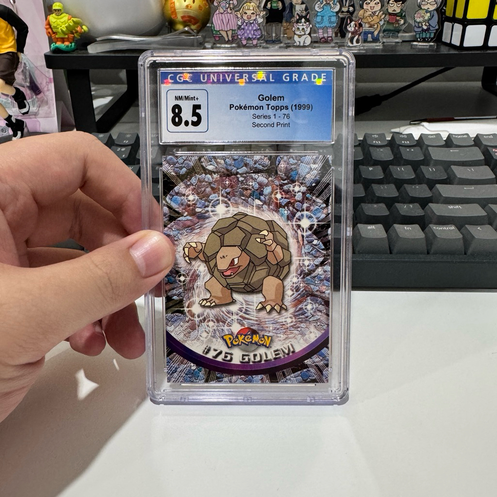 Pokemon Topps TCG Golem Series 1-76 (1999) First Print CGC 8.5
