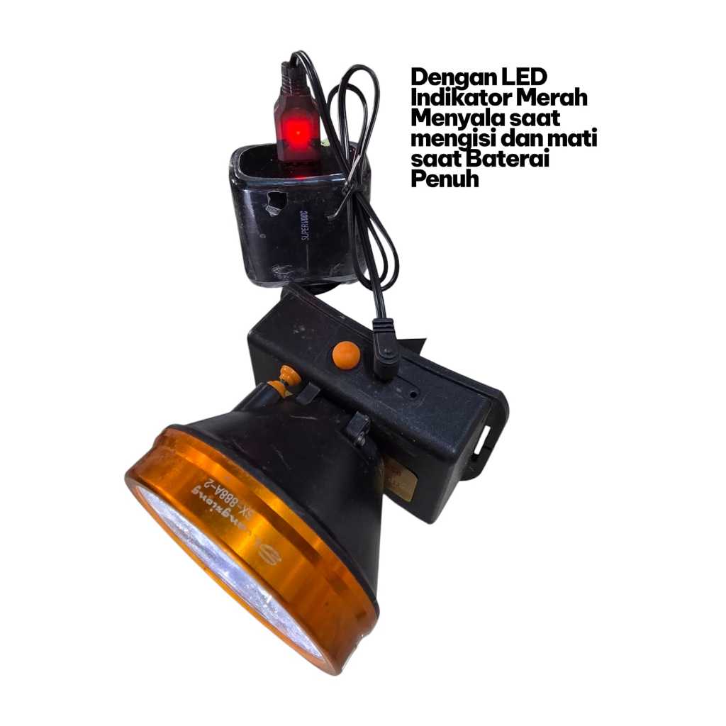 TERMURAH LED USB Charger Senter Kepala Cas Led Adaptor Senter Swat 100% ORIGINAL