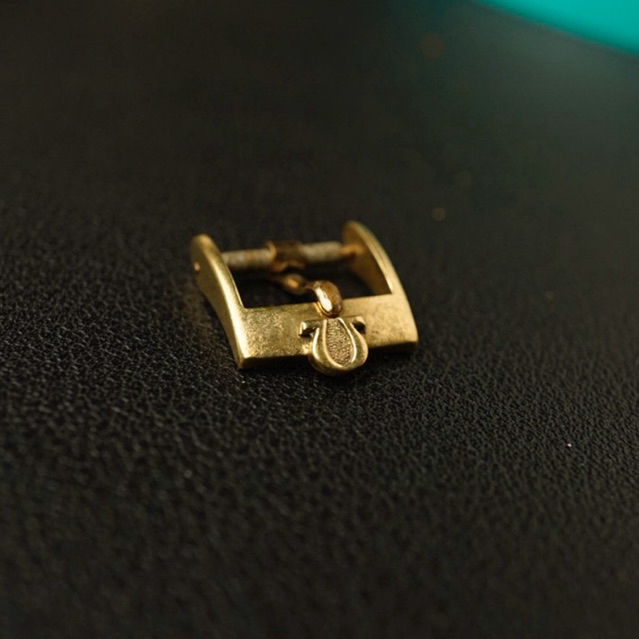 Buckle Jam Tangan OMEGA Ladies Gold 12mm Vintage Preloved