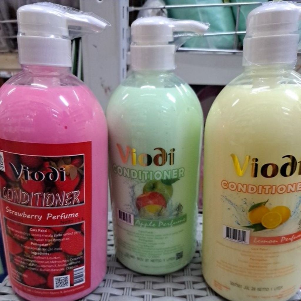 Viodi Shampoo dan Conditioner Botol 1 Liter
