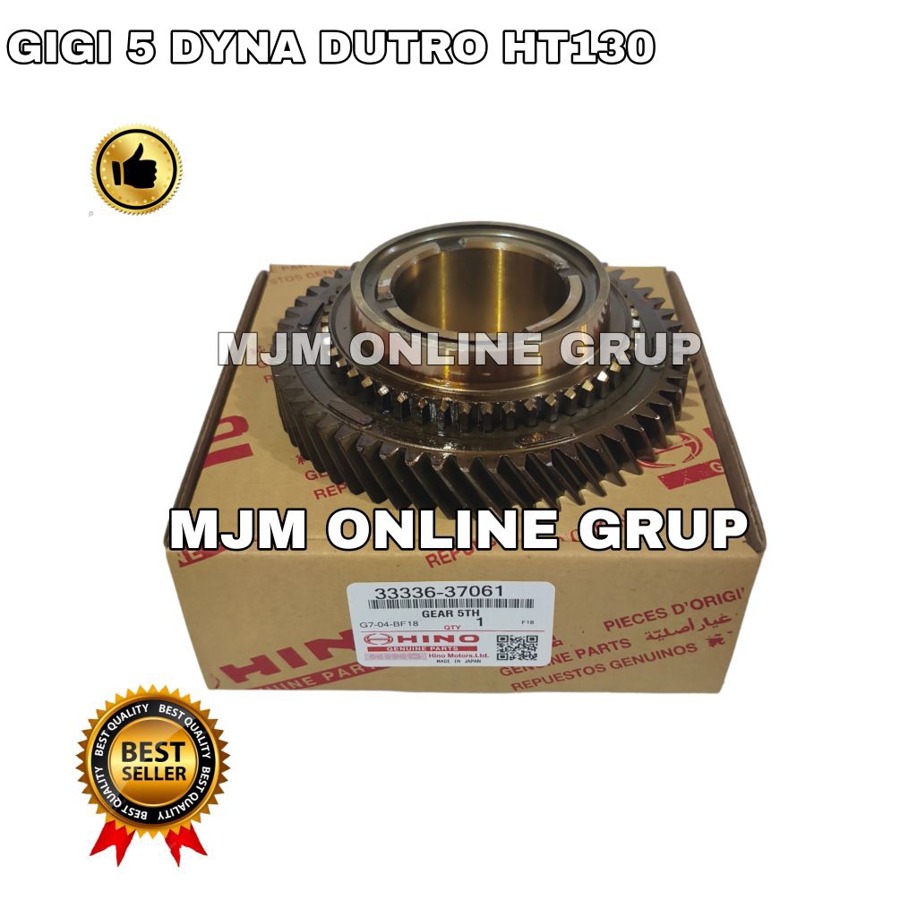GEAR 5 - GIGI 5 DYNA DUTRO HT130 130HT ASLI