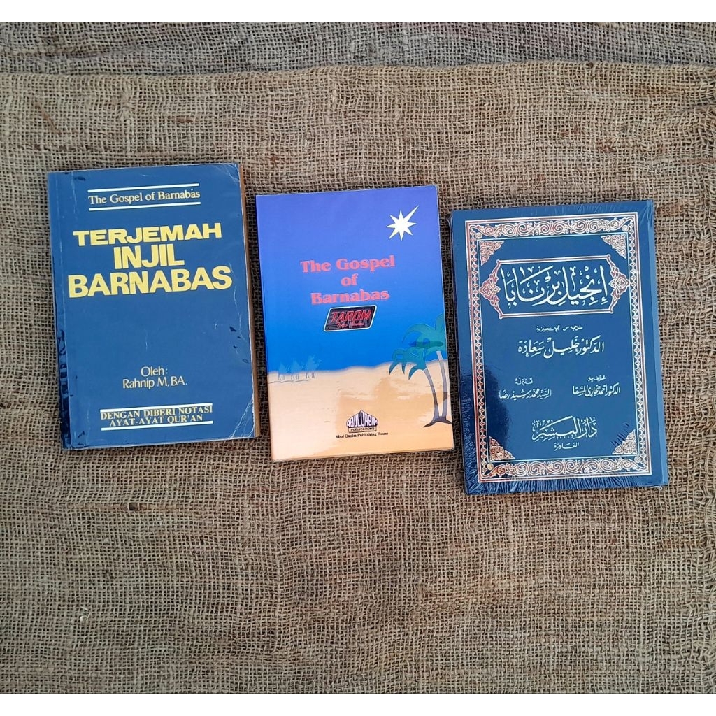 Terjemah INJIL BARNABAS : Rahnip M,B.A/Lonsdale & Laura Ragg/ Khalil Sa`adah