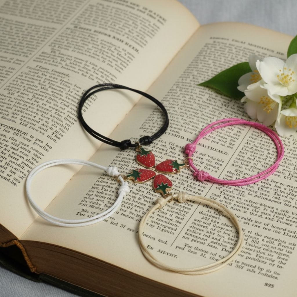 Gelang Ber4 Fruit Bracelet Gelang liontin buah lucu Gelang Karakter  Bisa COD