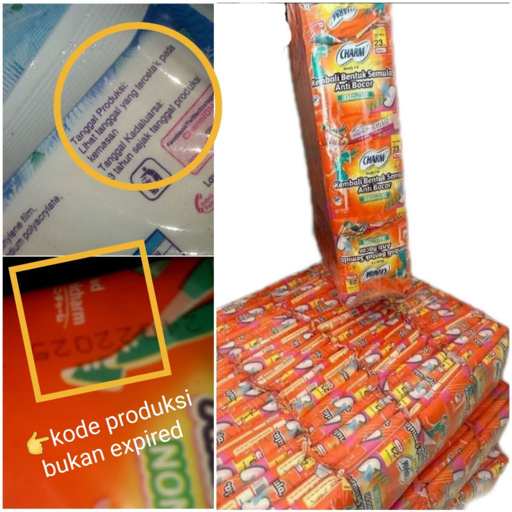 [TOLONG BACA DESKRIPSI DULU YA!!!] PEMBALUT WANITA CHARM 23CM 29CM 35CM 42CM SACHET RENTENGAN ISI 10