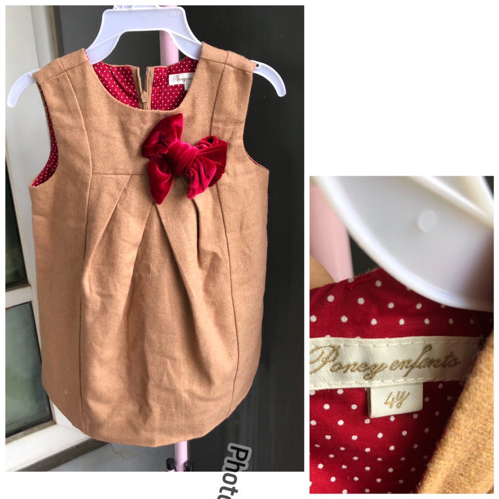 dress suade poney enfants