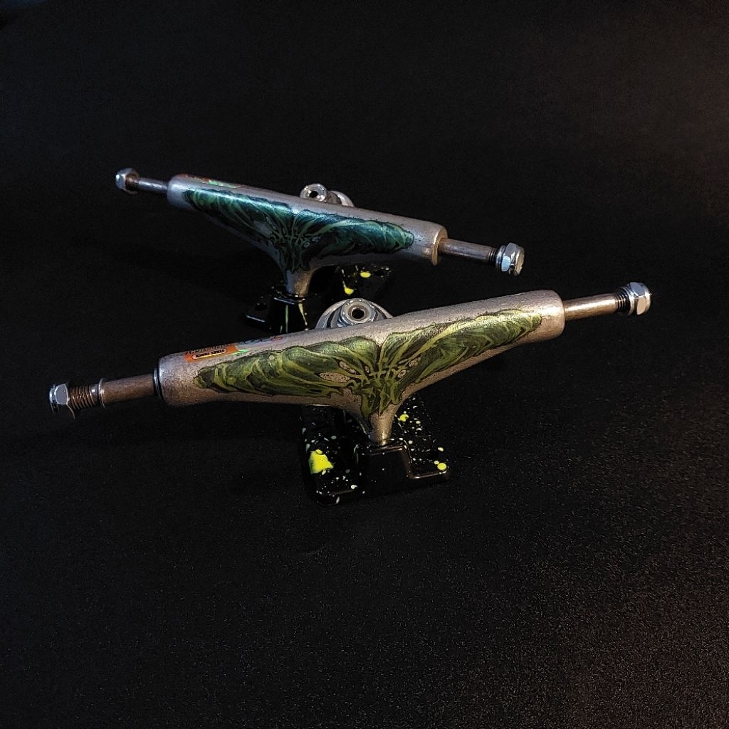 Skateboard trucks ETAKS Raw & unfiltered Solid Light x Choco Seven