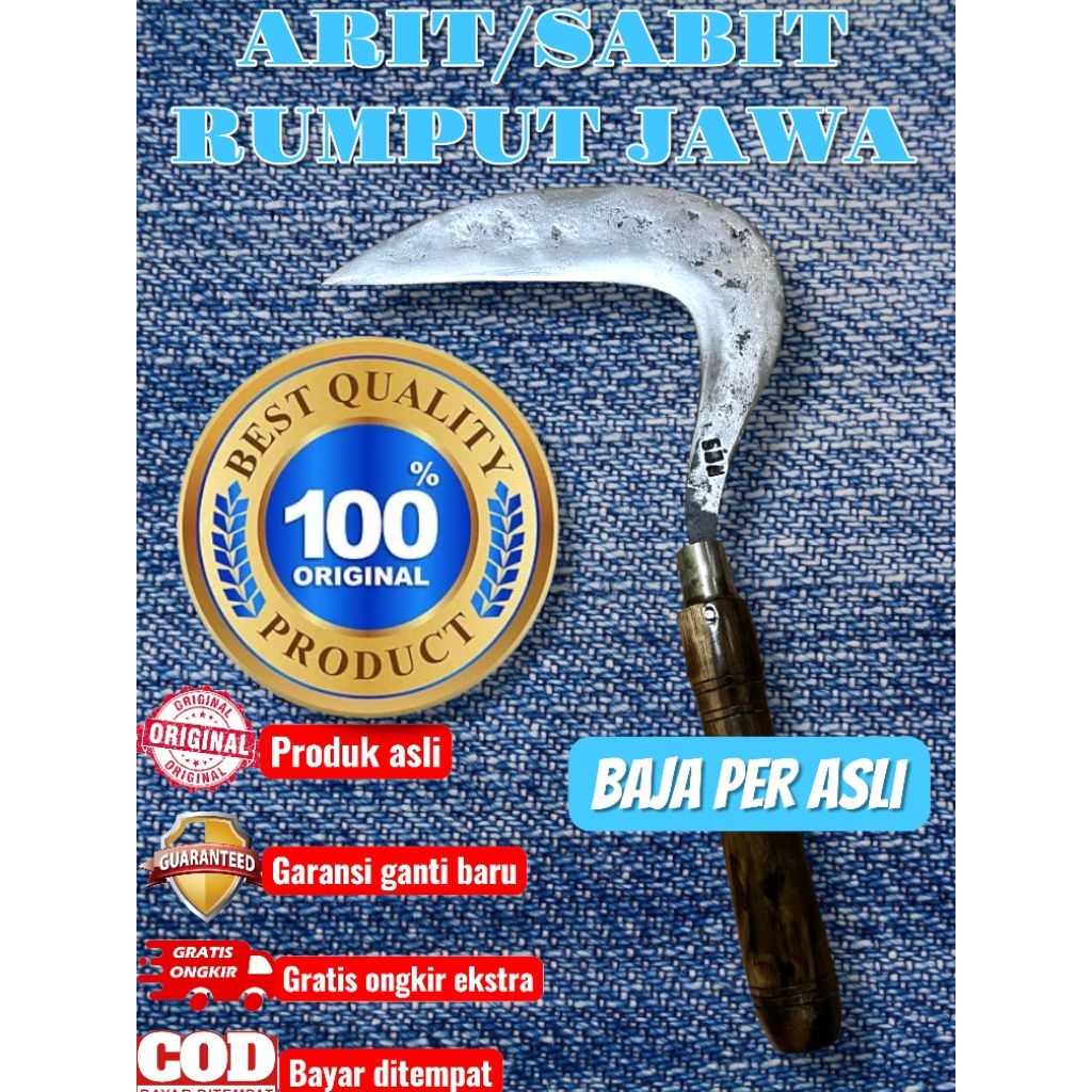 ARIT JAWA, ARIT SERBAGUNA, ARIT BAJA PER ASLI