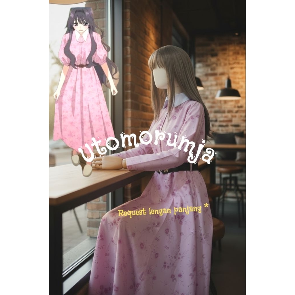 utomorumja kostum fildza Cosplay Kaorukiko waguri casual outfit