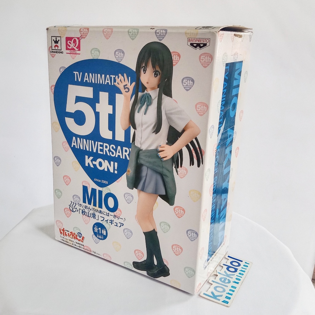 SQ Figure K-On TV Animation 5th Anniversary - Akiyama Mio (BIB)