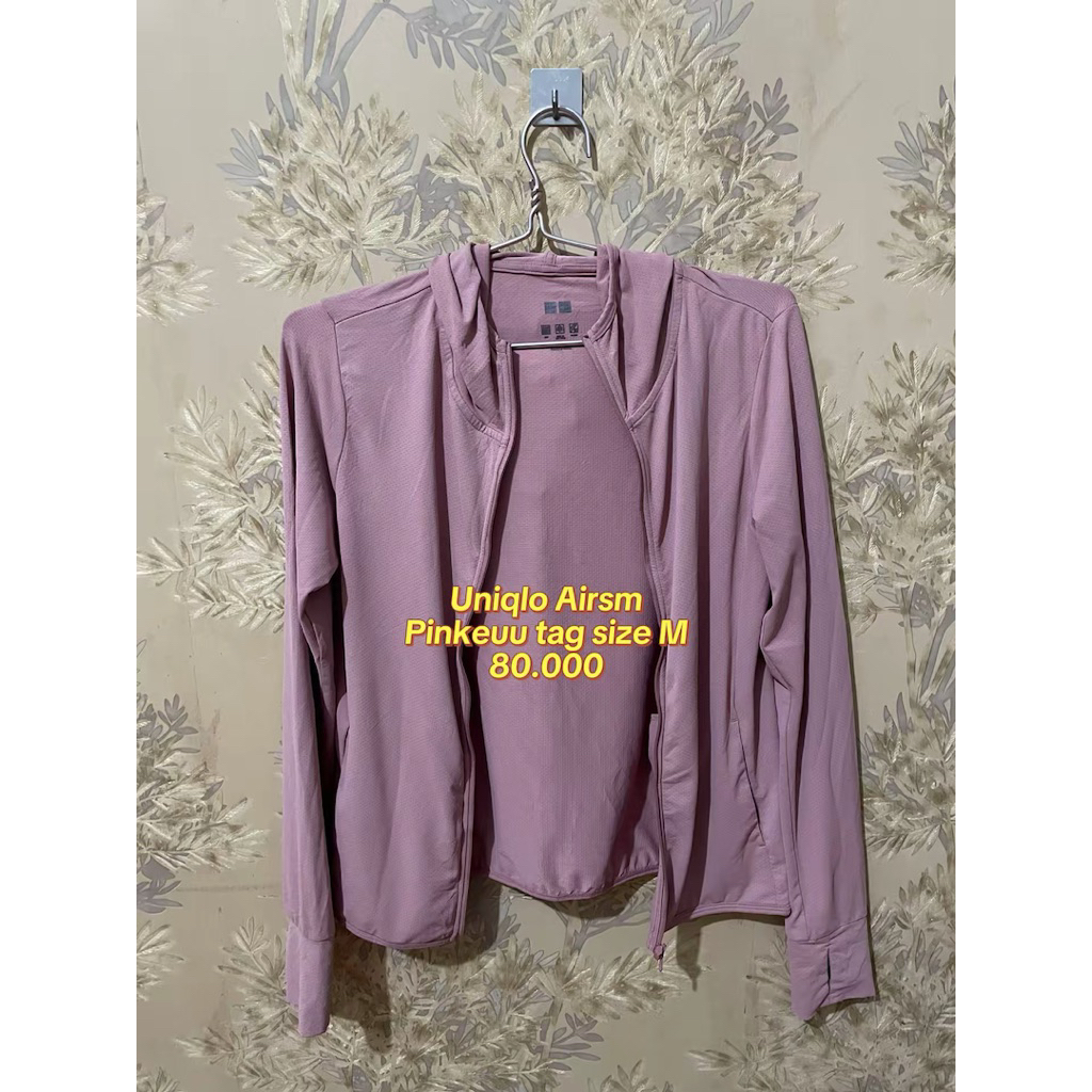 Jaket Airism uniqlo Jaket anti UV Jaket quick dry Jaket Uniqlo Airsim Uniqlo Airsm Uniqlo Jaket wani