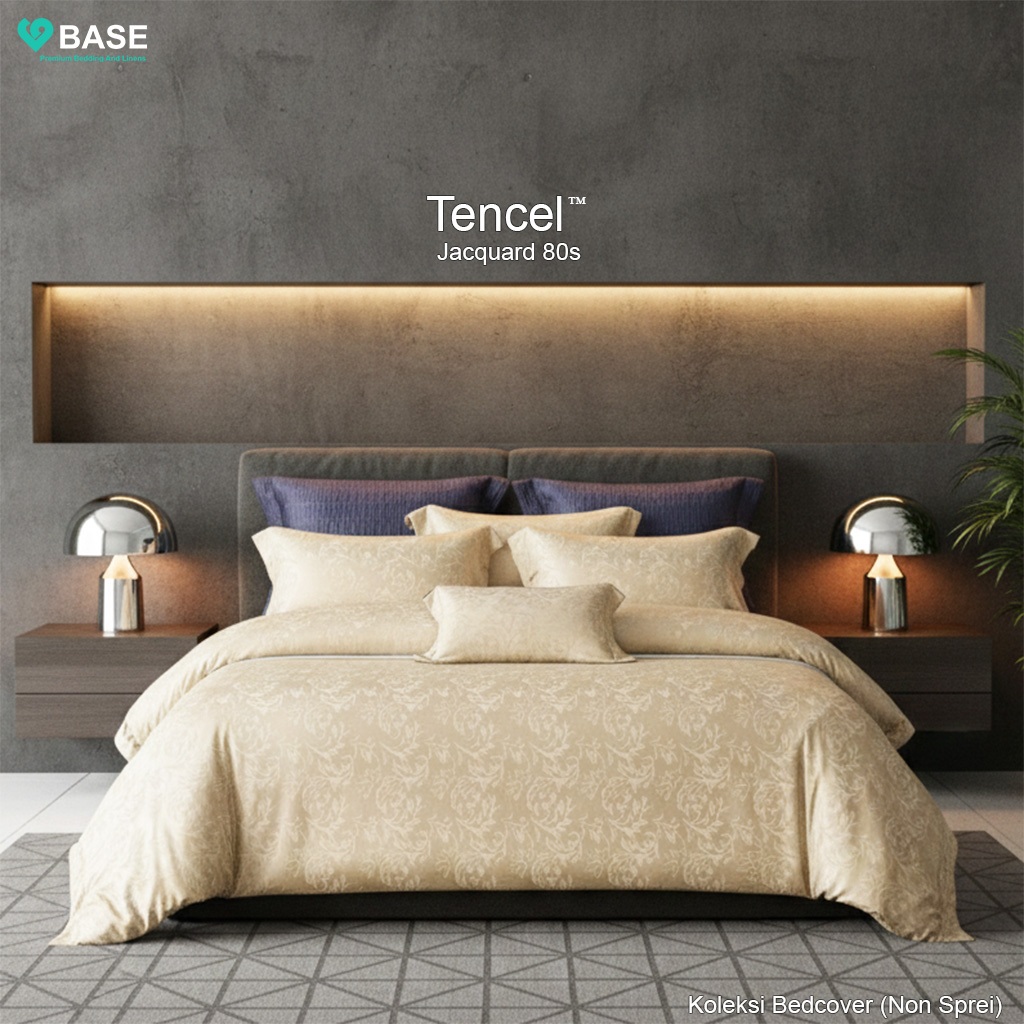 [PO] Bedcover Tencel80s Jacquard Sutra 80s - BASE Signature