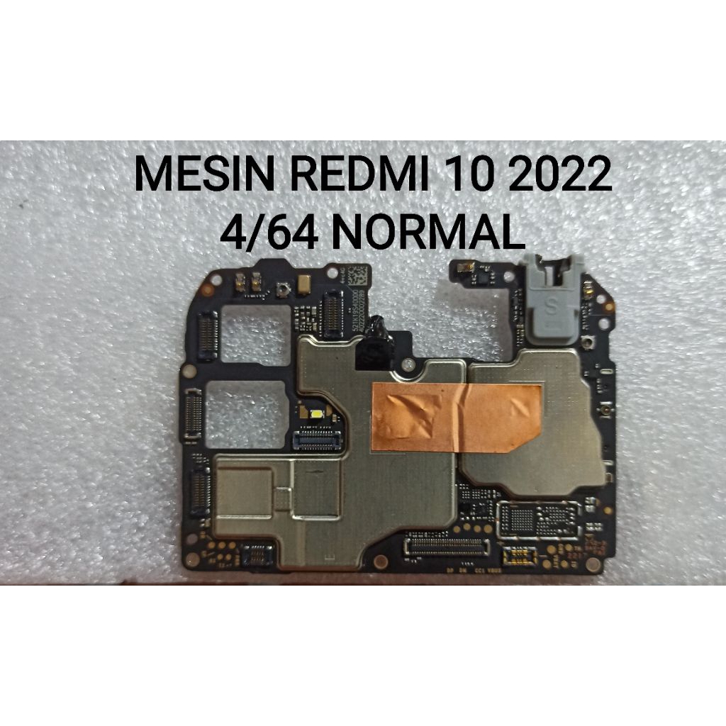 MESIN REDMI 10 2022 RAM 4 64 NORMAL TESTED TINGGAL PAKAI