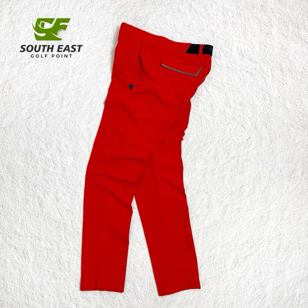 Celana Golf Pria Descente Golf Original All Red Color