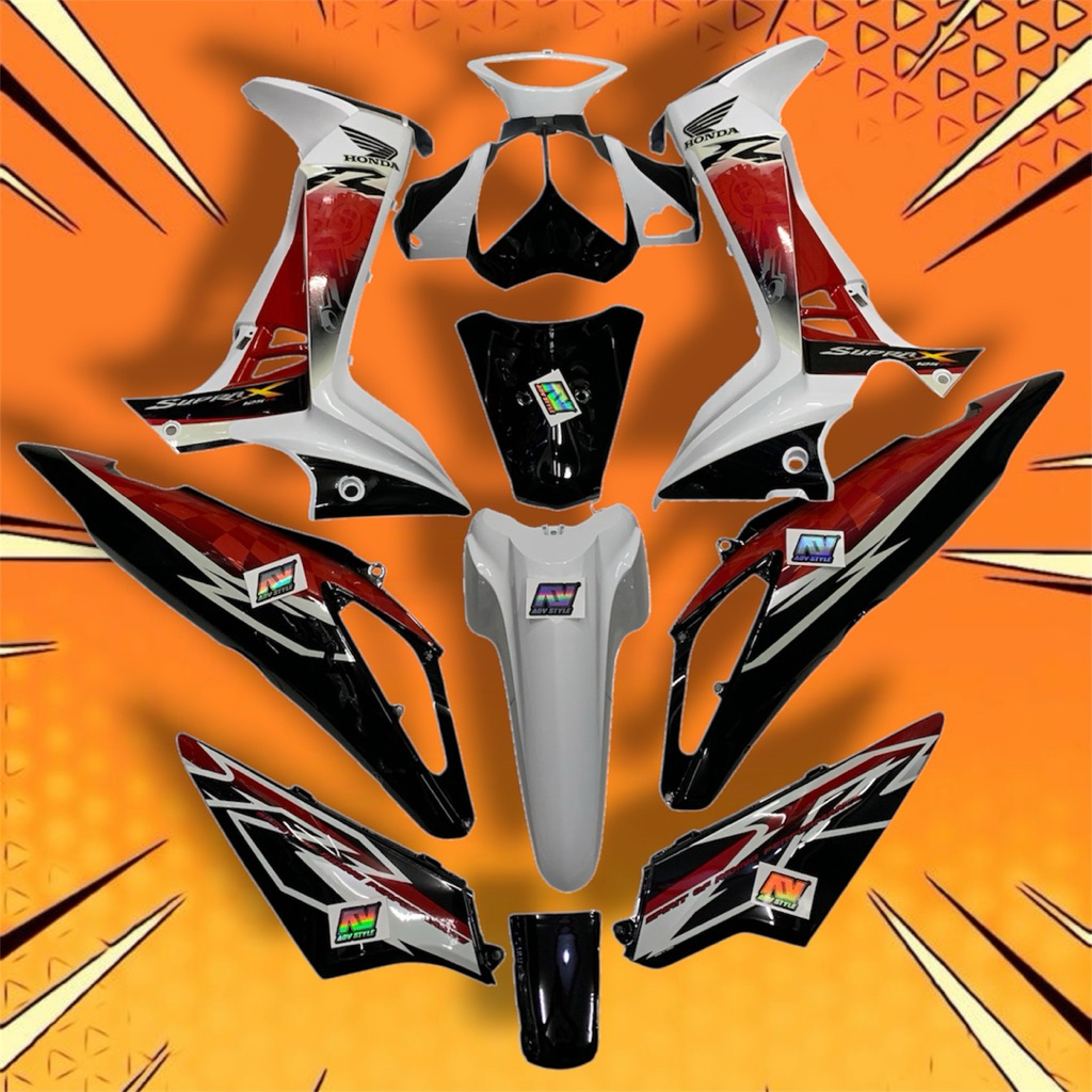 BODY RIPAINT SUPRA X 125 (2008-20014)