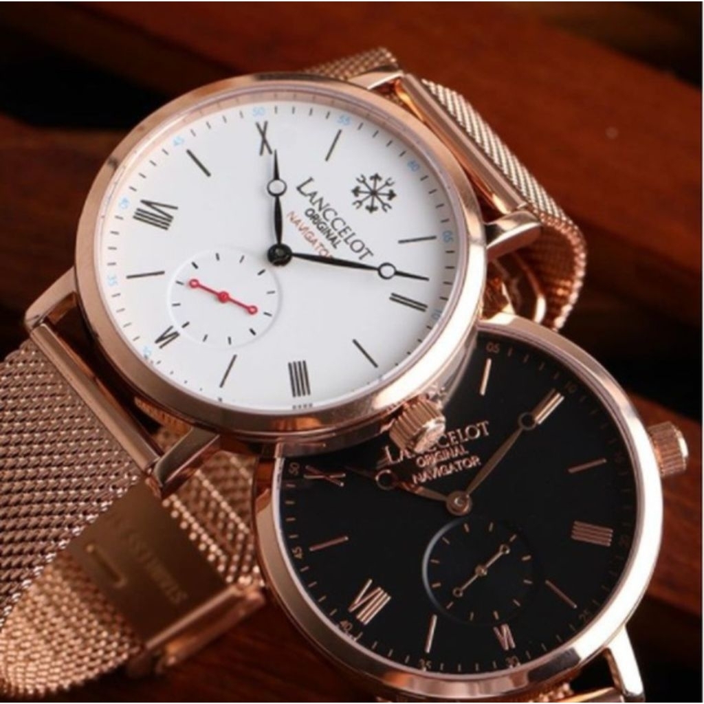 Jam Tangan Pria dan wanita brand lancelot ori/asli New