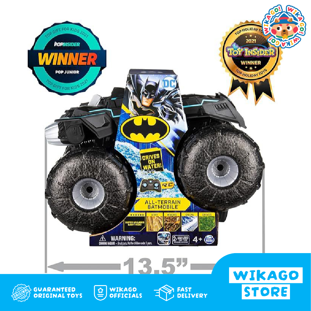 DC Comics Batman All-Terrain RC Batmobile 1:15 Not Monster Jam SM67856