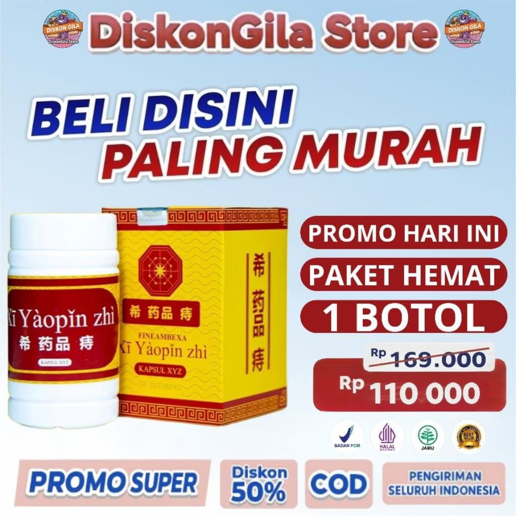 XI YAOPIN ZHI Kapsul Wasir & Ambeien Cepat Sembuhkan