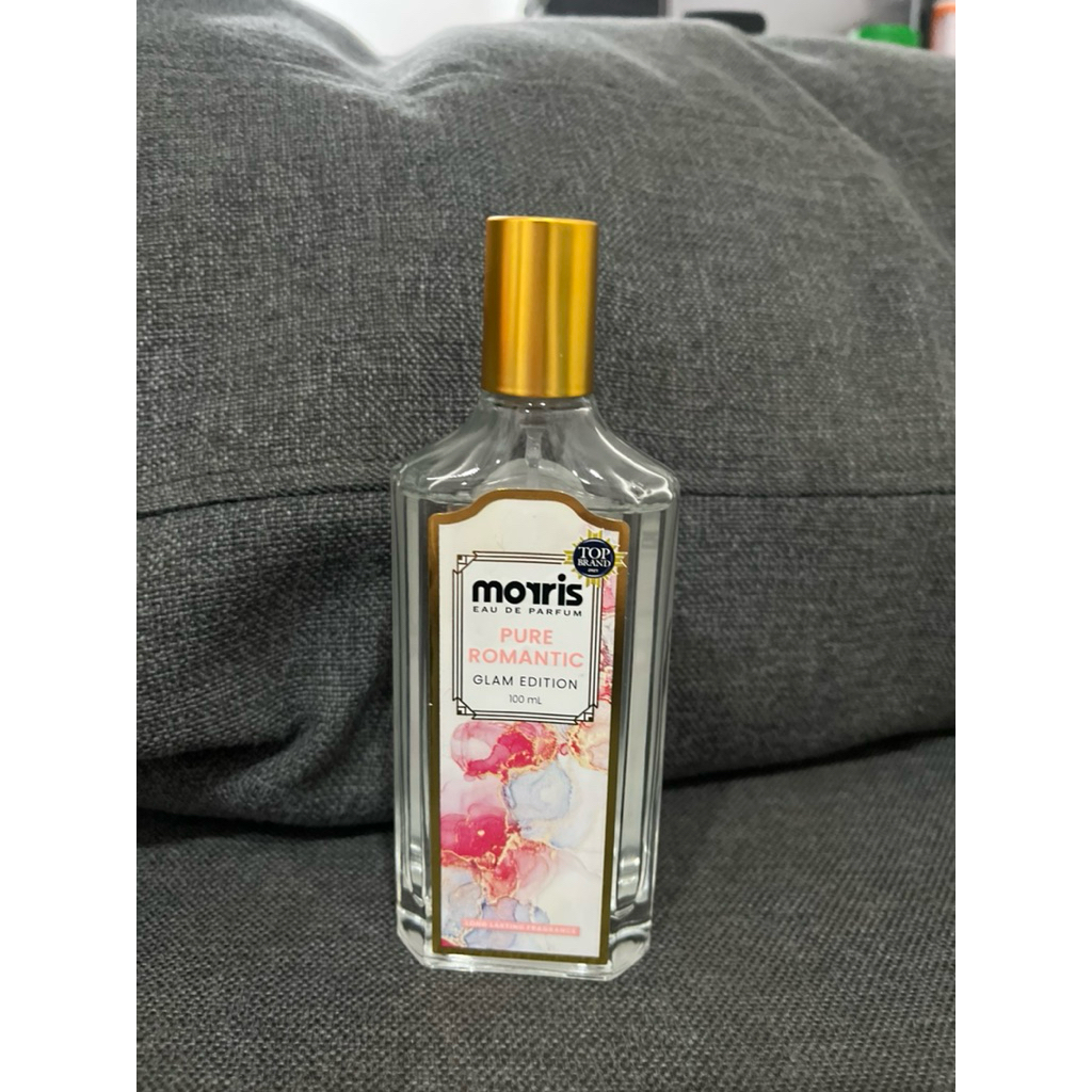 morris parfum isi baru sedikit pemakaian wangi bunga yang lembut