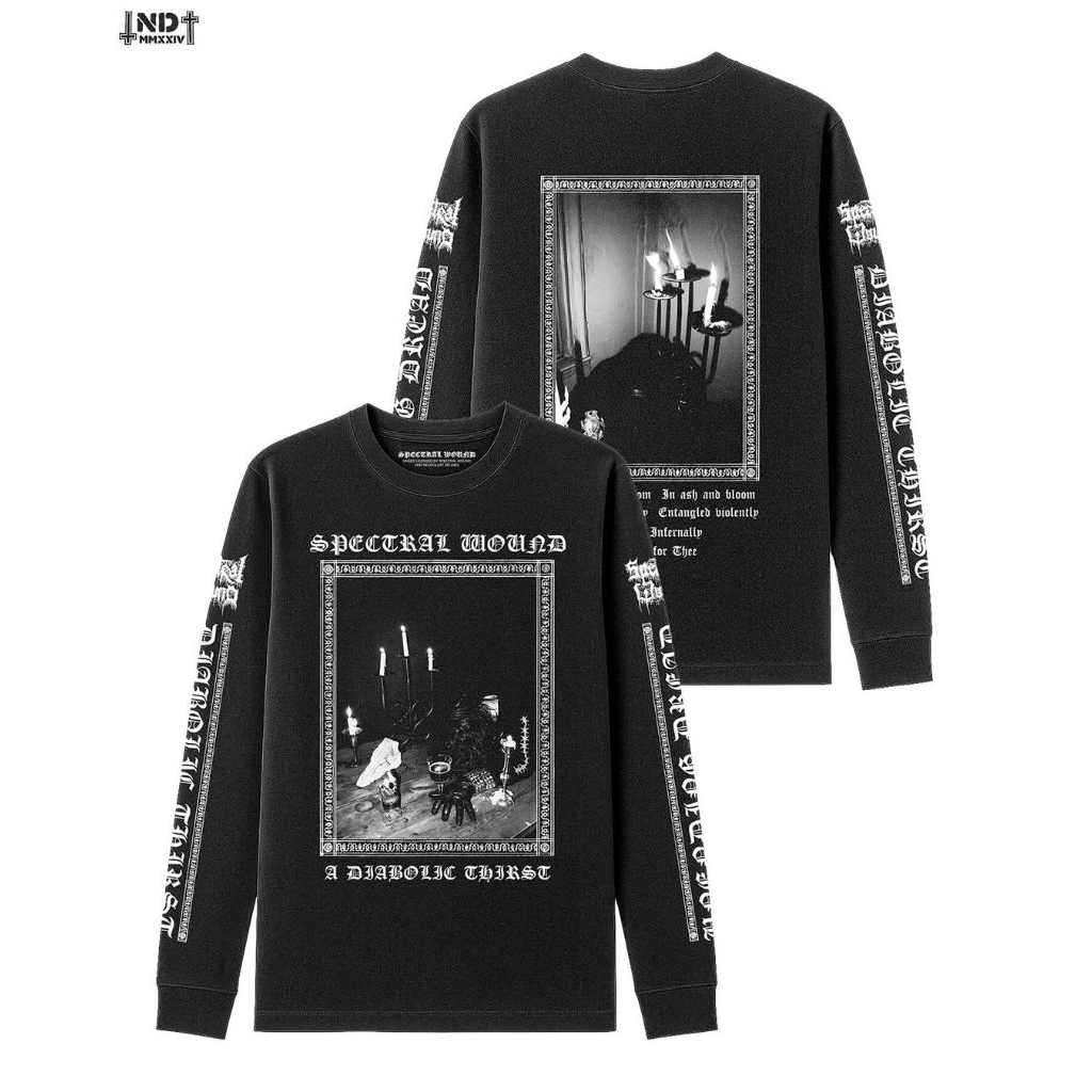 Pre Order Long Sleeve SPECTRAL WOUND - A Diabolic Thirst