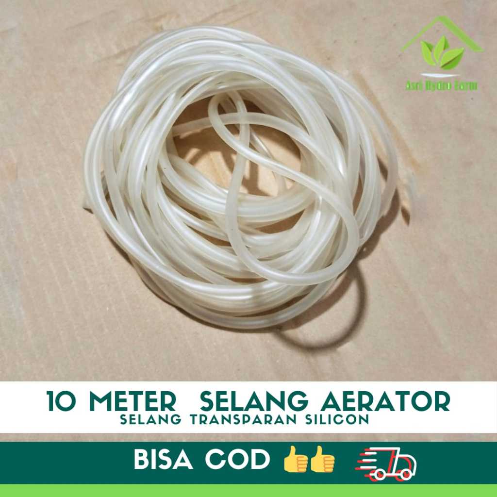 1 ROLL SELANG SILICON selang aerator 10 METER
