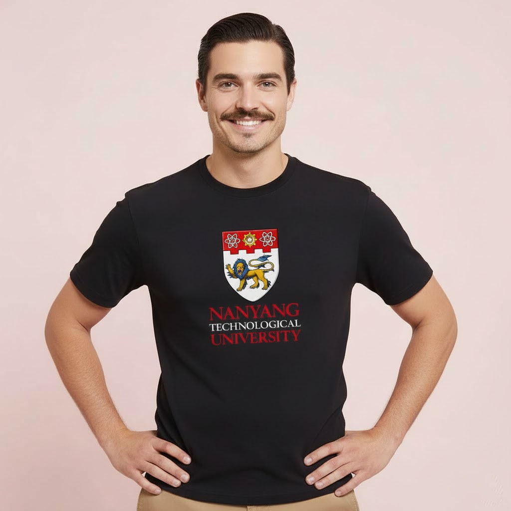 Kaos T-Shirt Premium NTU Nanyang Technological University Singapore Cotton cloth short sleeve and  l